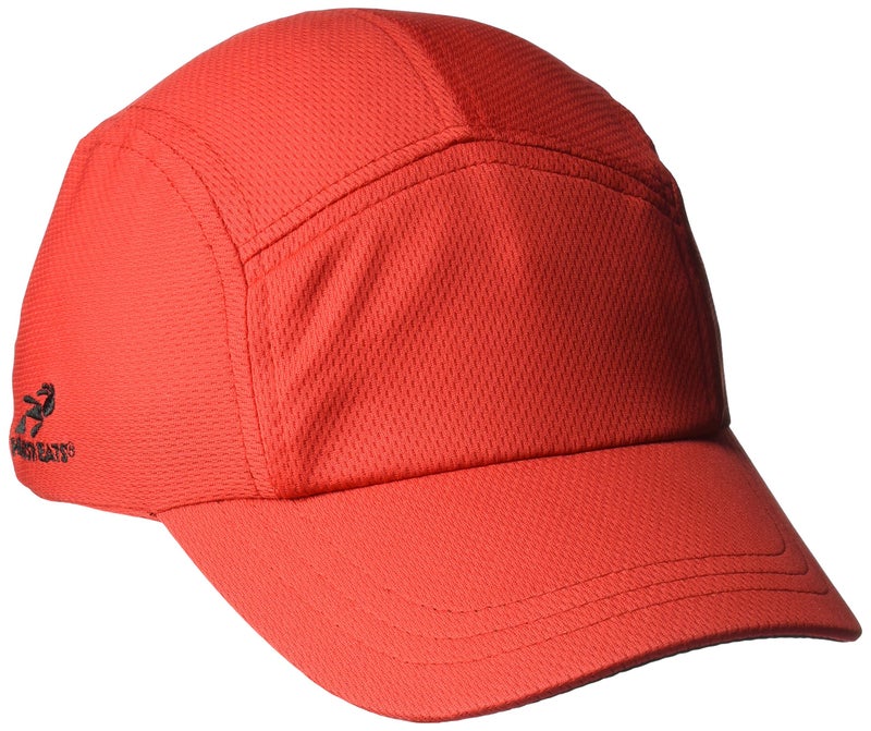 Headsweats Womens Performance Race Hat For Running And Outdoor Lifestyle Baseball Cap, Race Hat Red
